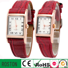 Water Proof Leather Strap Square Watches